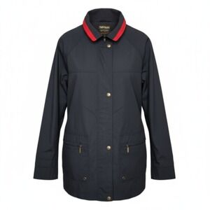 FEN-NELLI Vintage Sport Navy Blue Jacket with Red Trim Size 15/16